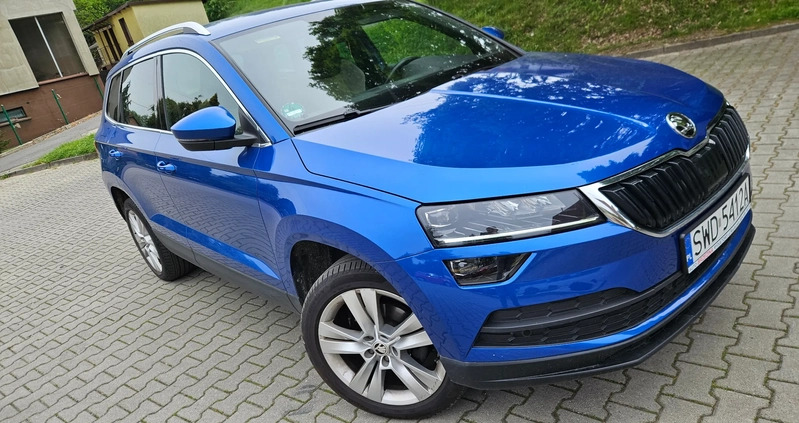 Skoda Karoq cena 87800 przebieg: 120000, rok produkcji 2019 z Rybnik małe 781